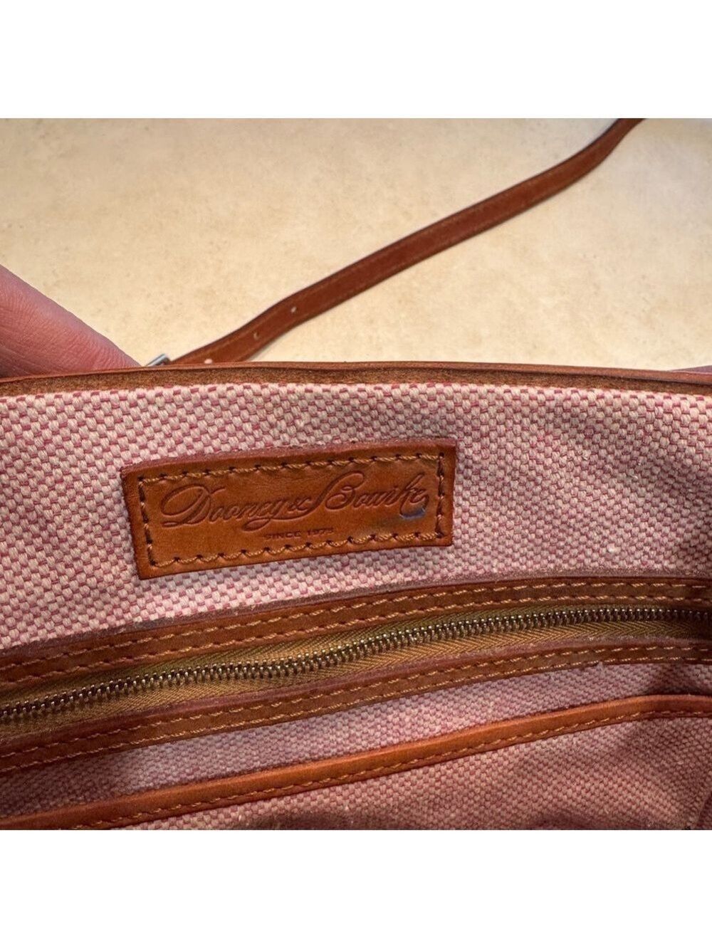 Dooney & Bourke Authenticity Documented Leather Handbag - Picture 11 of 13